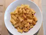 Recept Pasta med pumpa och bacon