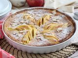 Recept Äppel- och mandeltårta (tarte normande)