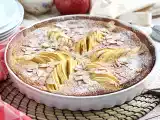 Recept Äppel- och mandeltårta (tarte normande)