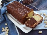 Recept Marmorsvampkaka med mandelglasyr