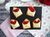 Recept Kärlekskuvert: mördegskakor för alla hjärtans dag