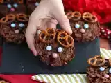 Recept Rosa sandkakor med jultema