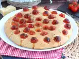 Recept Focaccia med körsbärstomater