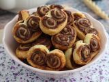 Recept Smördegspalmer med nutella