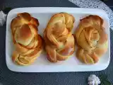 Recept Flätade aprikosbriocher
