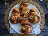 Recept Flätade bullar med nutella