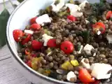 Recept Linssallad med ostmassa