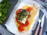 Recept Papillote av torsk