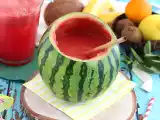 Recept Gin-cocktail med vattenmelon