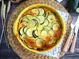 Recept Clafoutis med zucchini och getost
