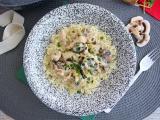Recept Krämig kyckling med champinjoner