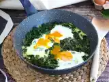 Recept Krämig spenat och ägg