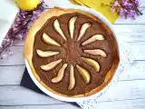 Recept Päron- och chokladtårta