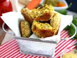 Recept Kycklingnuggets med morotsärtor