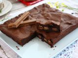 Recept Brownie med kit kat ®