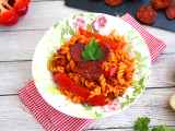 Recept Pasta med chorizo