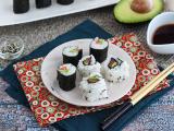 Recept Makis med rökt lax och avokado