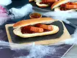 Recept Blodiga halloween-korvar