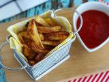 Recept Krispiga ugnsbakade pommes frites
