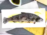 Recept Ugnsbakad öring med timjan och olivolja