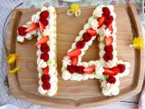Recept Tårta siffror eller nummerkaka