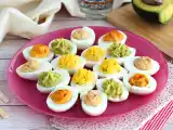 Recept Mimosa-ägg, i 4 olika varianter