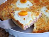 Recept Quiche med ägg och skinka