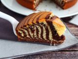 Recept Zebrakaka, den exotiska marmorkakan (italiensk marmor)