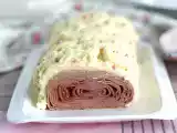 Recept Crêpeblock med vit choklad och hallon