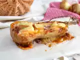 Recept Courgiflette - butternut squash i tartiflette-stil