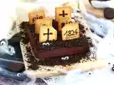 Recept Kyrkogårdsbrownie för halloween