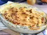 Recept Gratin av fisk, en enkel och lätt recept