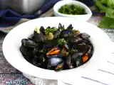 Recept Musslor marinières, ett enkelt och utsökt recept