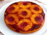 Recept Enkel upp-och-nedvänd ananastårta