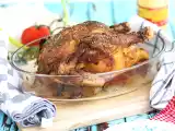 Recept Kyckling i en skorpa med senap och örter från provence