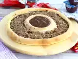 Pizza med kit kat och danette chokladyoghurt