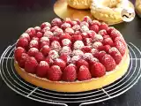 Recept Hallontårta (snabb och enkel)