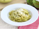 Recept Spaghetti carbonara med avokado