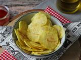 Recept Potatischips gjorda i mikrovågsugn