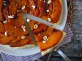 Recept Tatin av pumpa med getost och honung