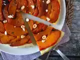 Recept Tatin av pumpa med getost och honung