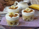 Recept Glas i banoffee-stil för dem som älskar bananer och karamell