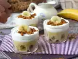 Recept Glas i banoffee-stil för dem som älskar bananer och karamell