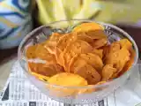 Recept Mikrovågsugn sötpotatischips