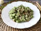 Recept Ärtgnocchi med champinjonsås