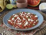Recept Carpaccio av vattenmelon: en uppfriskande förrätt för sommaren
