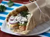 Recept Gyros med lax, den perfekta grekiska fiskmackan för sommaren!
