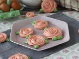 Recept Maränger i form av söta rosor!