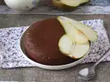 Recept Chokladpäronfudge, en superenkel dessert att göra med bara 2 ingredienser!