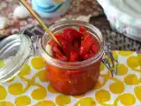Recept Sallad med rostad paprika i luftfritös